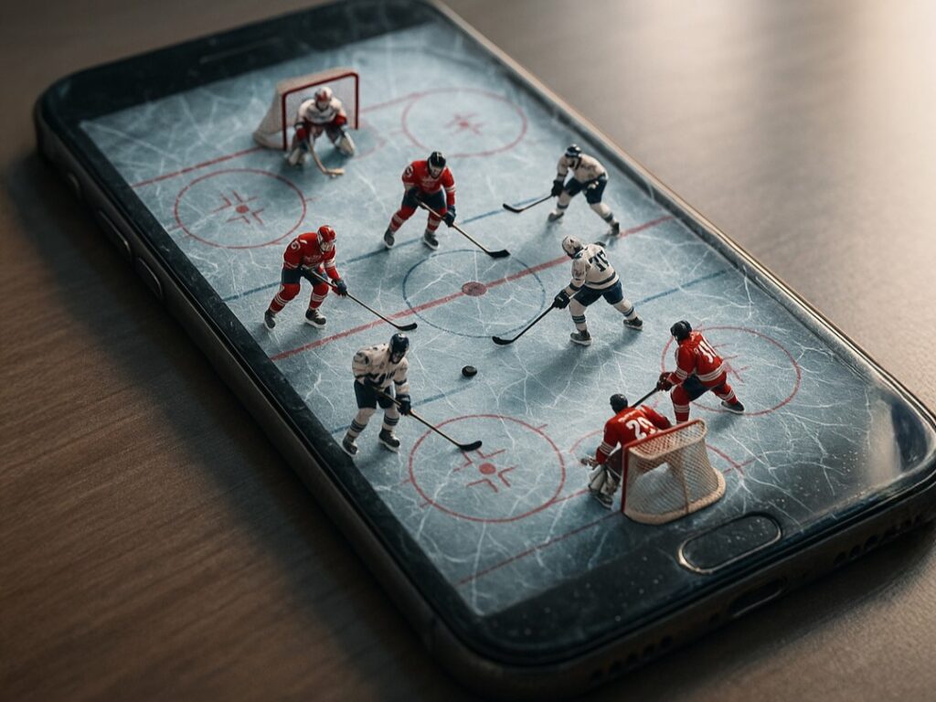 Explore live hockey wagering