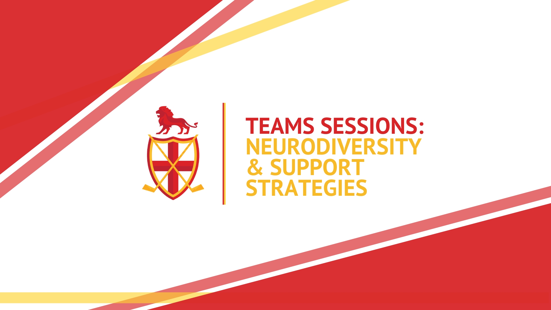 Get involved: Neurodiversity Teams sessions